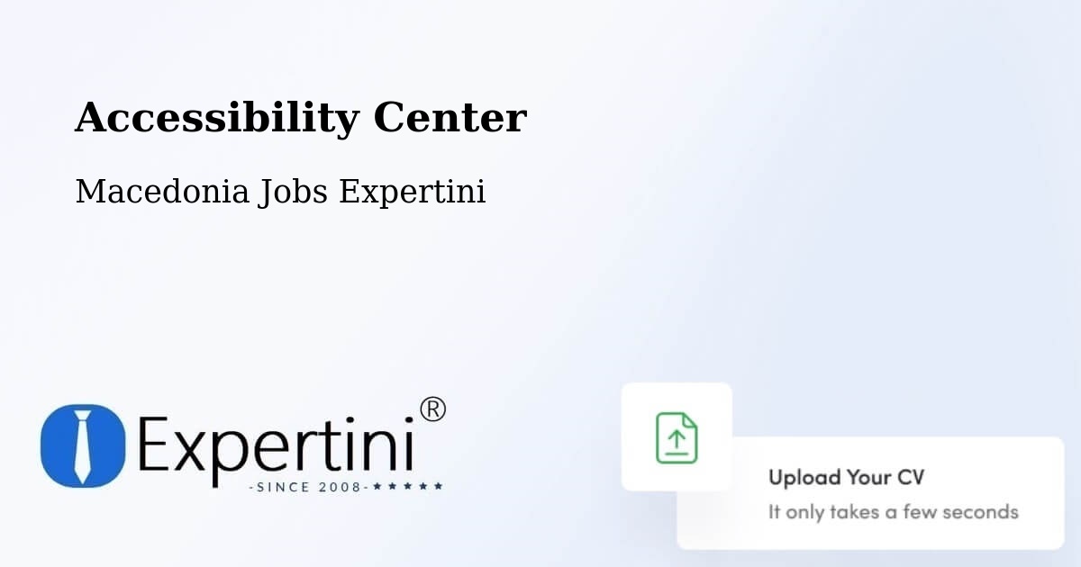Accessibility Statement – Dolno Palčište - Macedonia Jobs Expertini